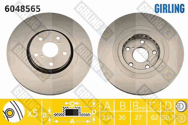 Brake Disc (6048565)