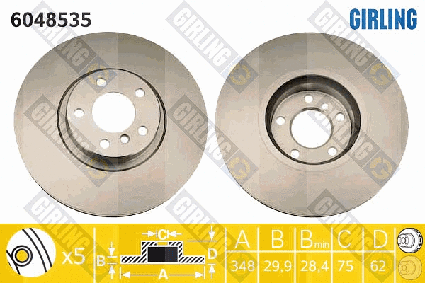 Brake Disc (6048535)