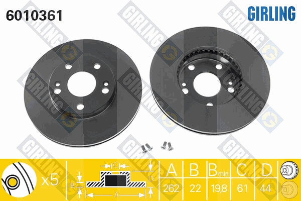 Brake Disc (6010361)