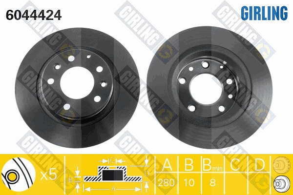 Brake Disc (6044424)
