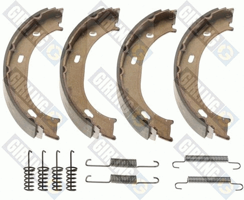Brake Shoe Set, parking brake (5184334)