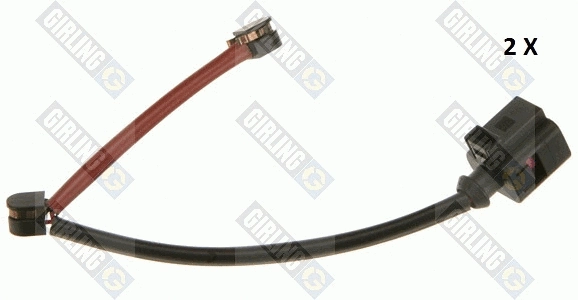 Warning Contact, brake pad wear (6325909)