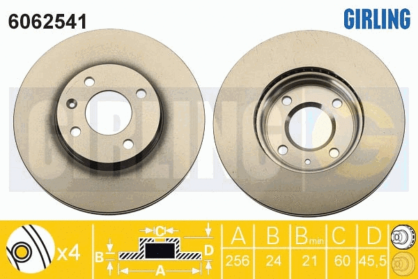 Brake Disc (6062541)