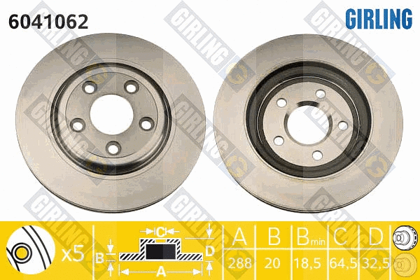 Brake Disc (6041062)