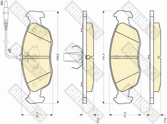 Brake Kit, disc brake (6410242)