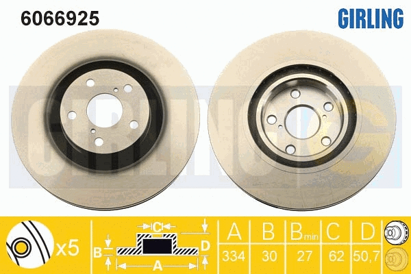 Brake Disc (6066925)