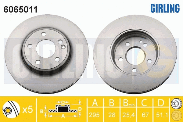 Brake Disc (6065011)
