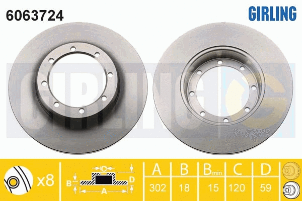 Brake Disc (6063724)