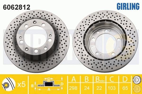 Brake Disc (6062812)