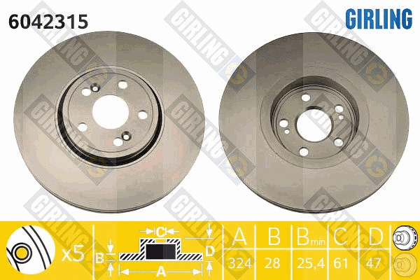 Brake Disc (6042315)