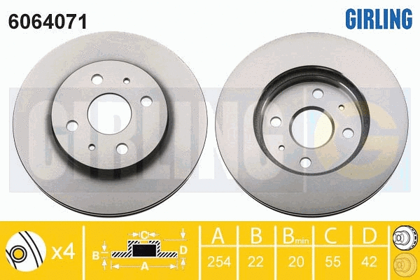 Brake Disc (6064071)