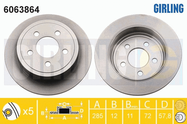 Brake Disc (6063864)