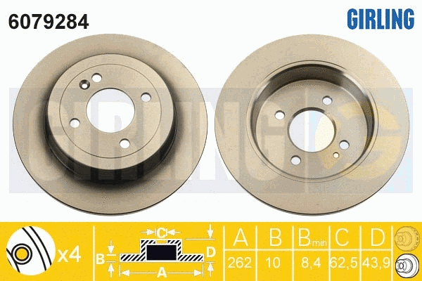 Brake Disc (6079284)