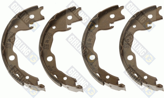 Brake Shoe Set, parking brake (5187529)