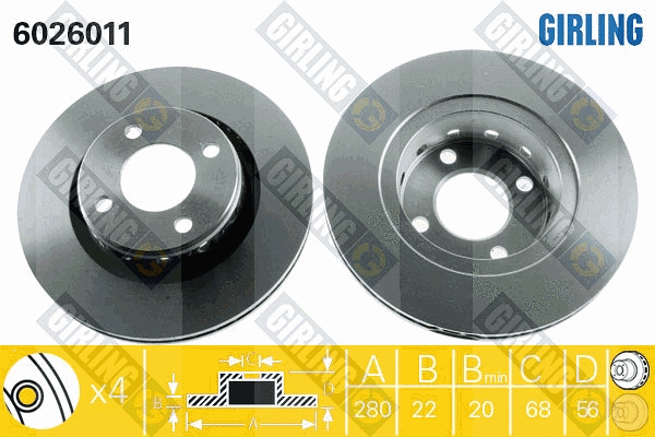 Brake Disc (6026011)