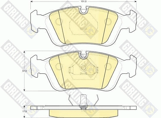 Brake Kit, disc brake (6411122)