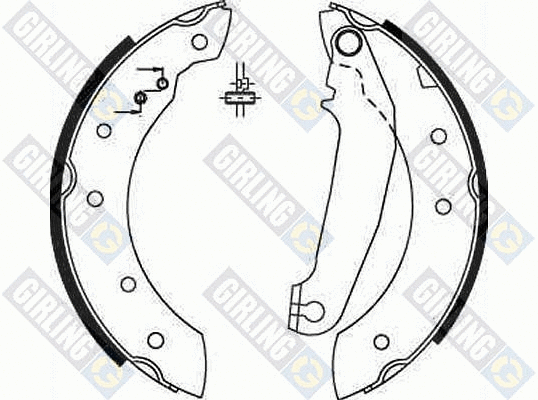 Brake Shoe Set (5162331)