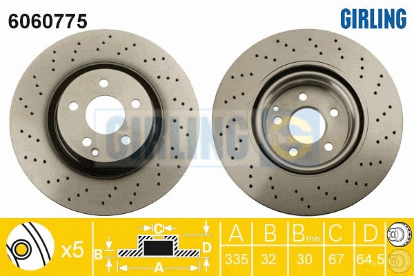 Brake Disc (6060775)