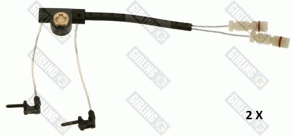 Warning Contact, brake pad wear (6327802)