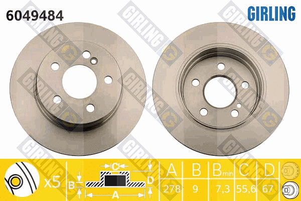 Brake Disc (6049484)
