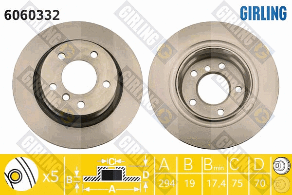 Brake Disc (6060332)