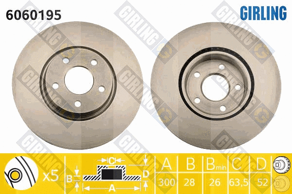Brake Disc (6060195)