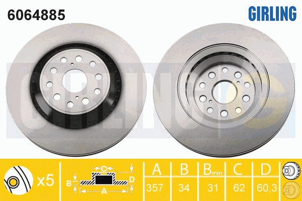 Brake Disc (6064885)