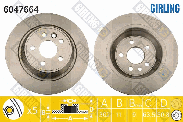 Brake Disc (6047664)