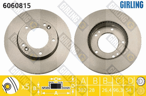 Brake Disc (6060815)