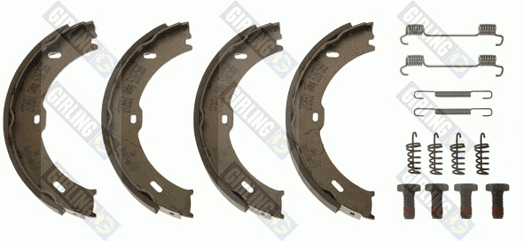 Brake Shoe Set, parking brake (5187589)
