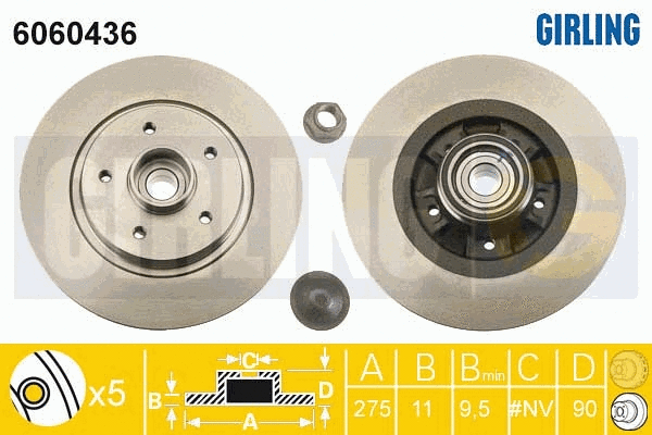 Brake Disc (6060436)