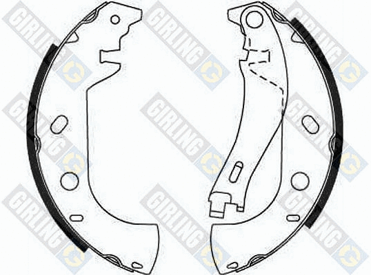 Brake Shoe Set (5186536)