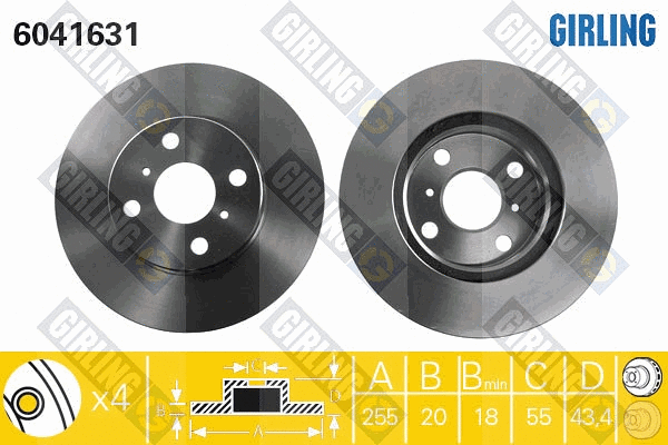 Brake Disc (6041631)