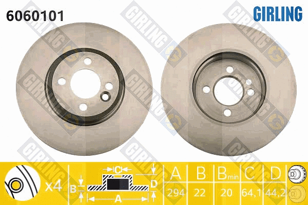 Brake Disc (6060101)