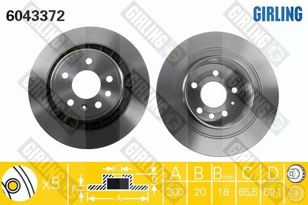 Brake Disc (6043372)