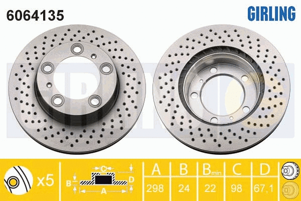 Brake Disc (6064135)