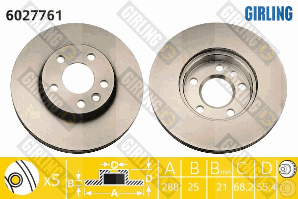 Brake Disc (6027761)