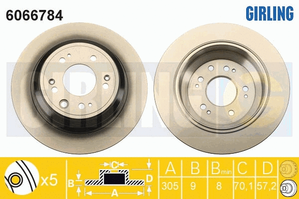 Brake Disc (6066784)