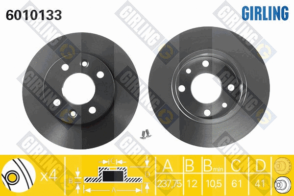Brake Disc (6010133)