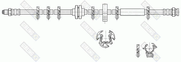 Brake Hose (9002290)