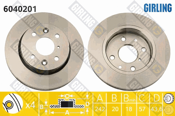 Brake Disc (6040201)