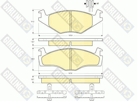 Brake Kit, disc brake (6410105)