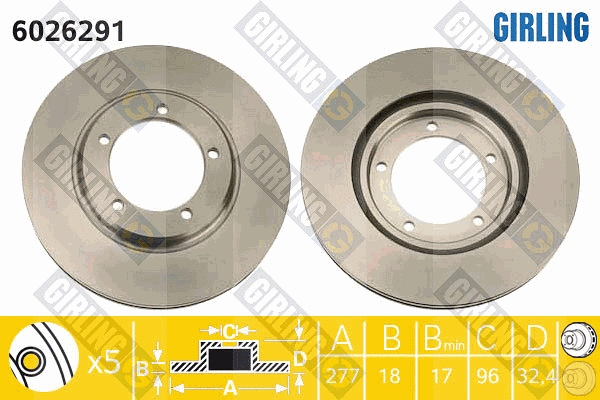 Brake Disc (6026291)