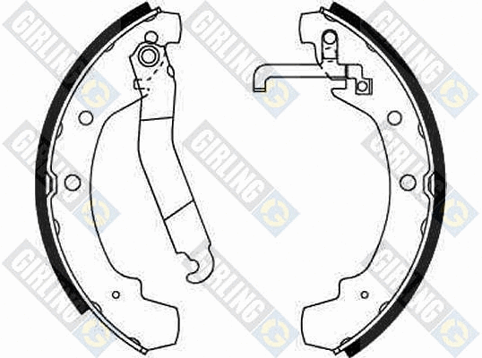 Brake Shoe Set (5185119)