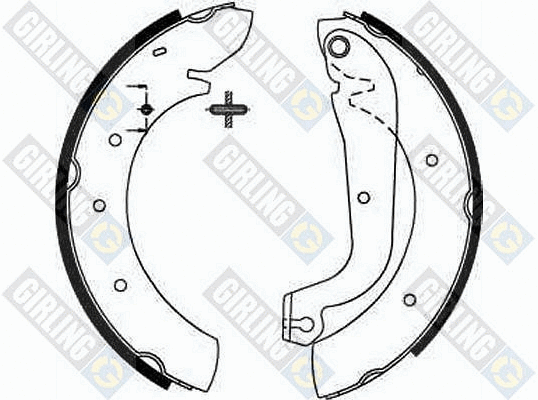 Brake Shoe Set (5182071)