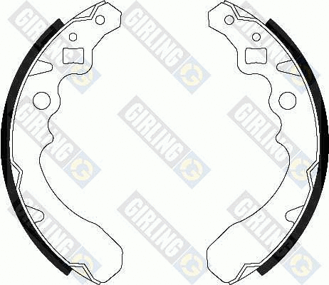 Brake Shoe Set (5182829)