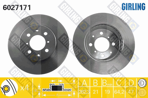 Brake Disc (6027171)