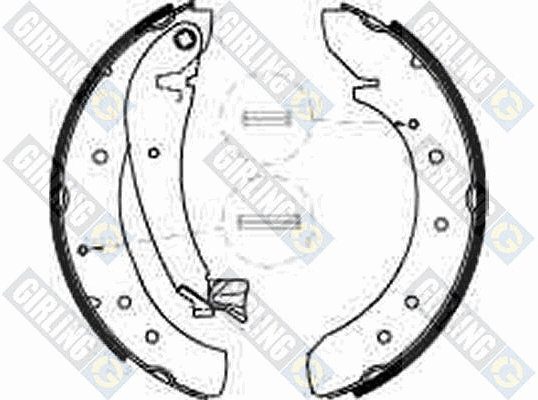 Brake Shoe Set (5185461)