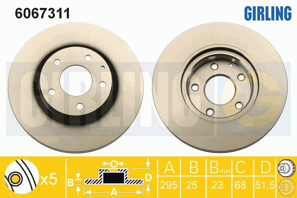 Brake Disc (6067311)