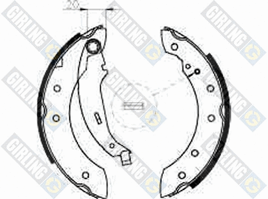 Brake Shoe Set (5185341)